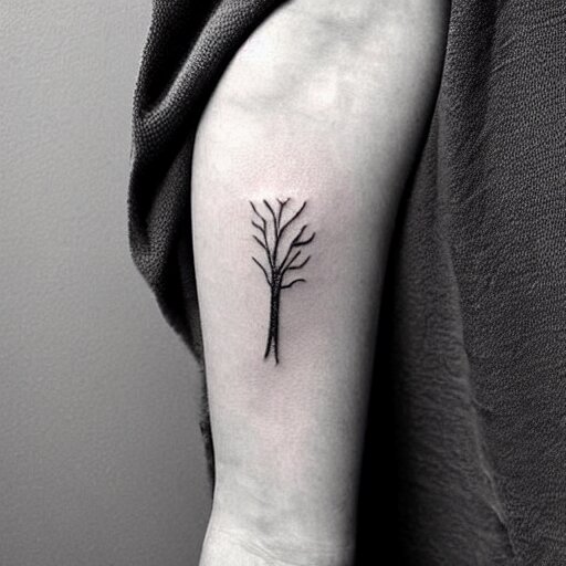 cool minimal tattoo 