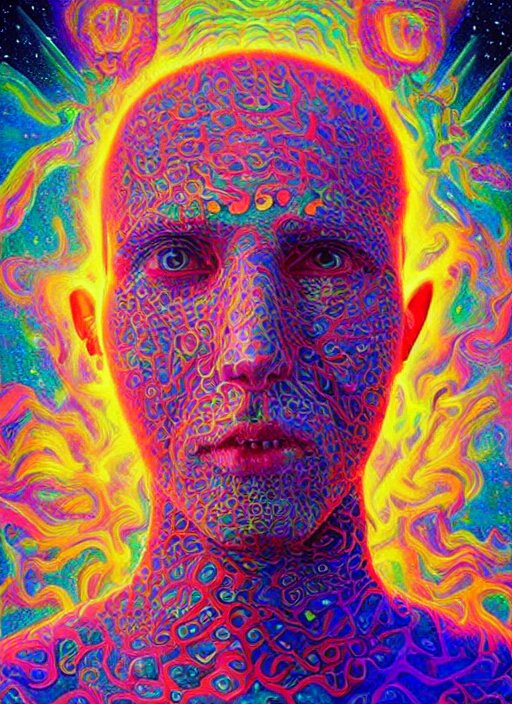 portrait ultra dimensional entity, accidentally tripping on dmt and acid, psychedelic experience, overwhelming psychosis of self realization and burning awakening, ultra high definition, unreal engine 5, hyperrealism, masterpiece composition, by casey weldon, barclay shaw 