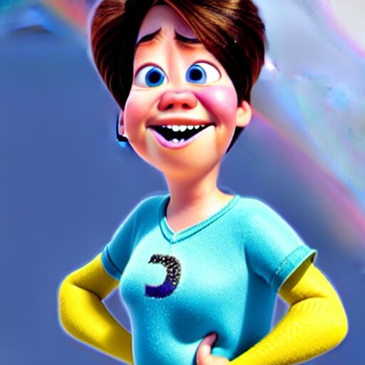 pixar character transgender woman with down syndrome 