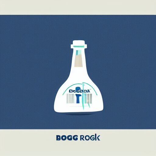 modern clean white logo for a gas station called the frankel bodega on a dark blue background, vector art, clean, minimal 