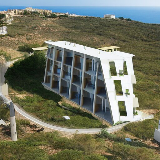 a research station architecture in varosha, cyprus