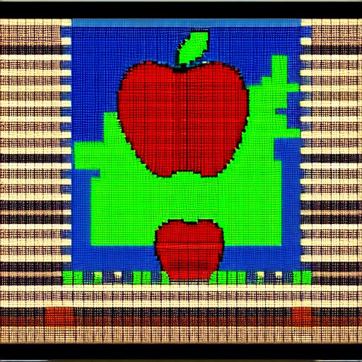 apple pixel art