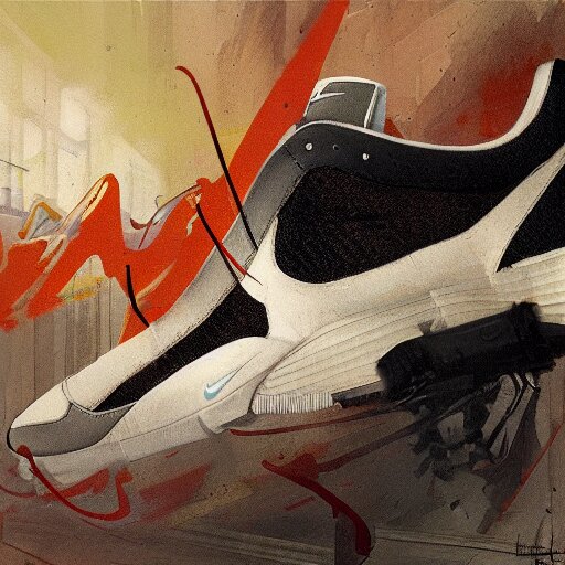 hitler advertises nike sneakers, hyperrealism, sharp focus, 4 k resolution, ultra detailed, style of ron cobb, adolf hiremy - hirschl, syd mead, ismail inceoglu, rene margitte 