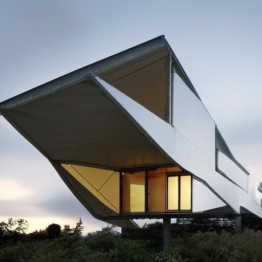 house for bats designed by Norman Foster