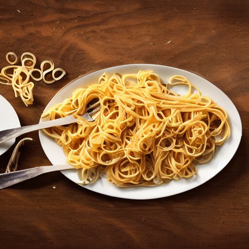 photo of mice eating pasta, dynamic lighting 