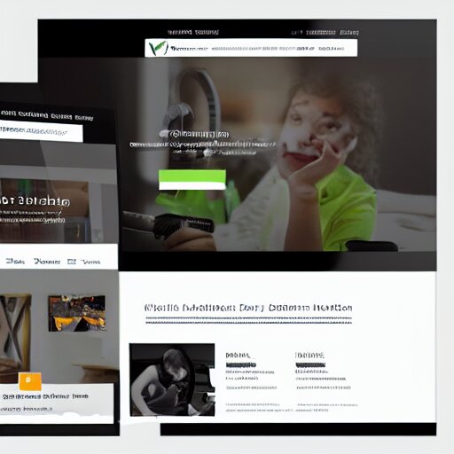 website design vivid concept 