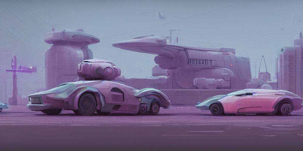 Hard Surface Shape Form Exploration, Detailed, 8k, sci-fi, pastel colors, props, panel, concept, simon stalenhag ,syd mead, vehicle, speeder, parts,modular, insane detail