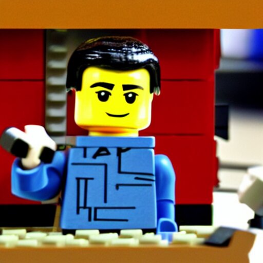 Ben shapiro as a Lego man