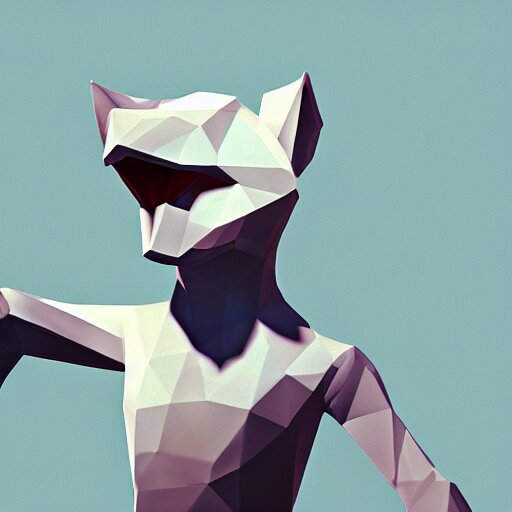 Playstation 1 PS1 low poly graphics portrait of furry anthro anthropomorphic wolf head animal person fursona wearing clothes in a futuristic foggy low-poly city alleway