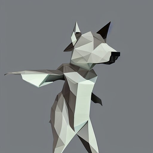 Playstation 1 PS1 low poly graphics portrait of furry anthro anthropomorphic wolf head animal person fursona wearing clothes in a futuristic foggy low-poly city alleway