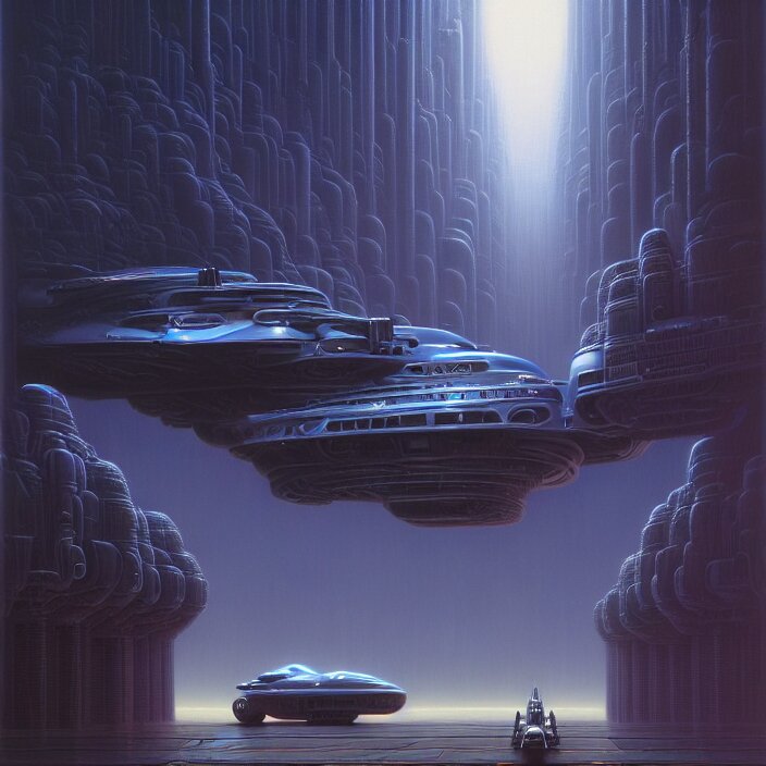 cinematic view of a vehicle from left, futuristic, robotic enhancements, desaturated, tim hildebrandt, wayne barlowe, bruce pennington, donato giancola, larry elmore, oil on canvas, masterpiece, trending on artstation, featured on pixiv, cinematic composition, dramatic, beautiful lighting, sharp, details, hyper - detailed, hd, hdr, 4 k, 8 k 
