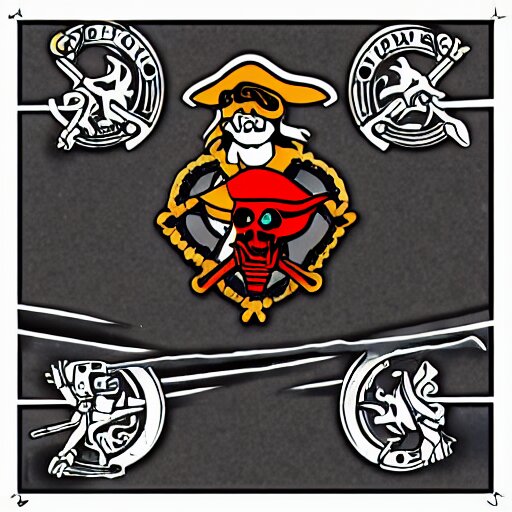 die cut sticker, you are a crew member of the future king of the pirates 