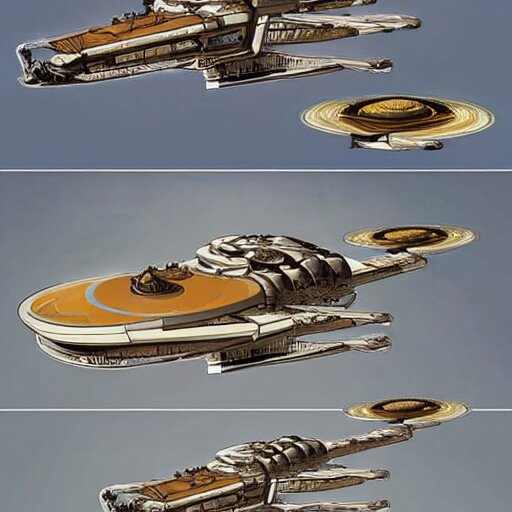 futuristic, steampunk titanic flying through the solar system in the style of star wars 