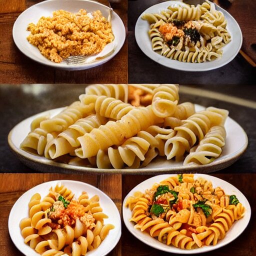 pasta food photography 