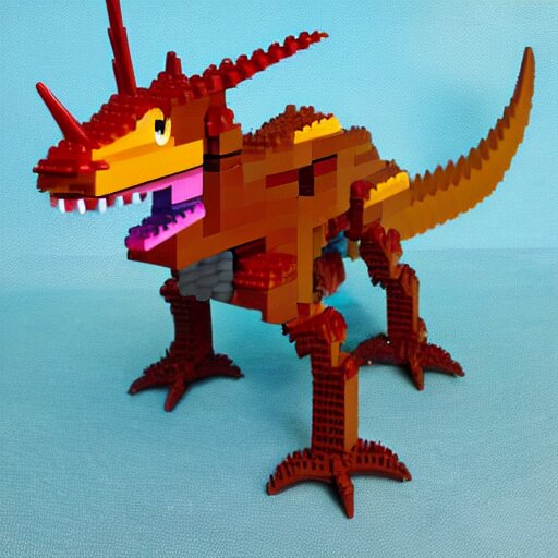 Legoreaver dino