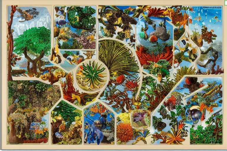 ernst haeckel artforms in nature 1 9 8 5 lego set 