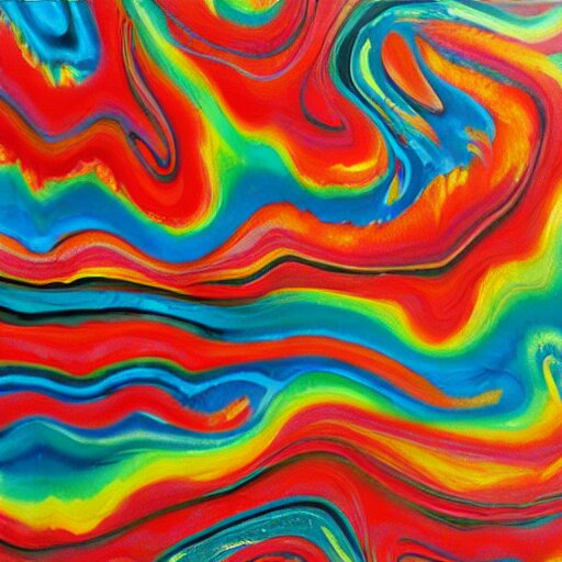 dutch pour acrylic paint pouring pattern 