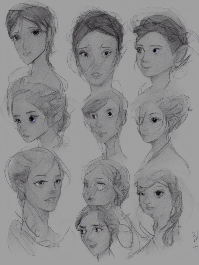 freckles by disney concept artists, blunt borders, golden ratio 