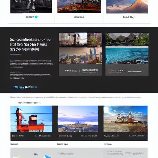 website material design concept 