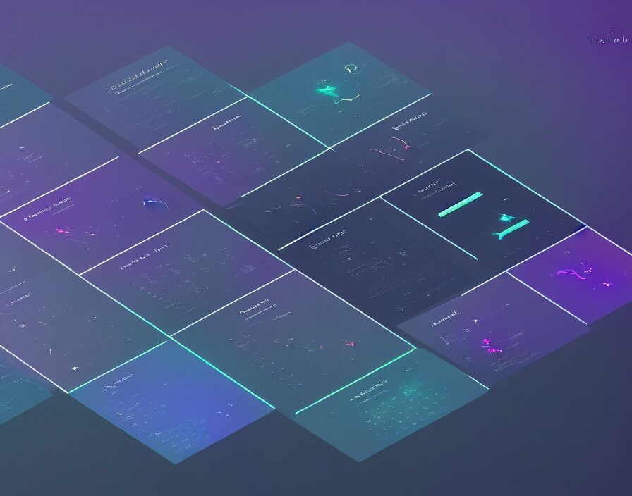 beautiful render of a futuristic canva template for viewing astrometrics, uiux by halo lab and greg rutkowski, new and noteworthy on dribbble, trending on artstation, unreal engine, 8 k hd wallpaper, kitbash, elements, adobe express, figma template, game assets, asset pack, well rendered 