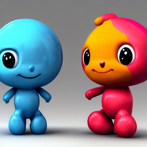 christina hendricks as gumball characters, 3 d render, blender, 