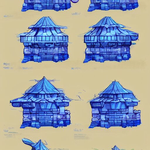 blueprints for dofus, concept art, blueprint