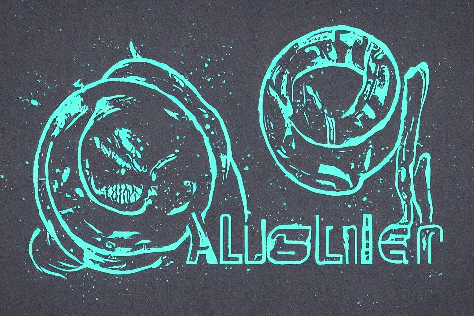 alien typography