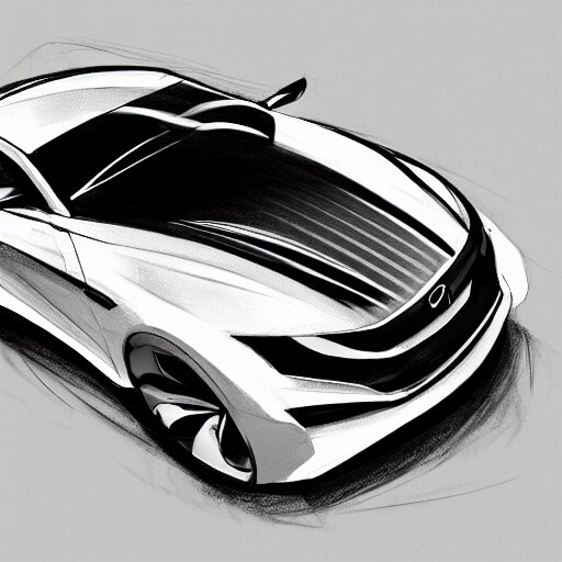 car concept sketch 