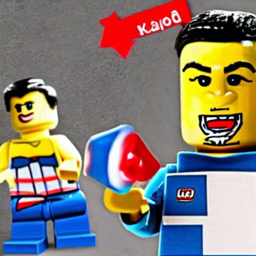 Ben shapiro as a Lego man