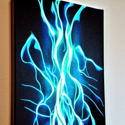 electric burn art 