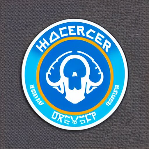 a concept art of a hacker group cloth emblem patch with the brain logo on it, circle shape, cyan color scheme, vector graphics, high quality, illustration, icon, hyperrealism, octane render, commission art 