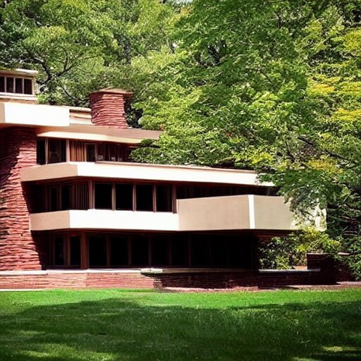 “ a frank lloyd wright house ” 