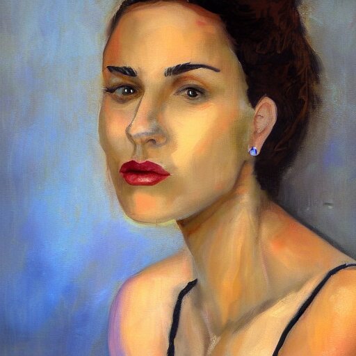 portrait of a beautiful woman by jeff jones 