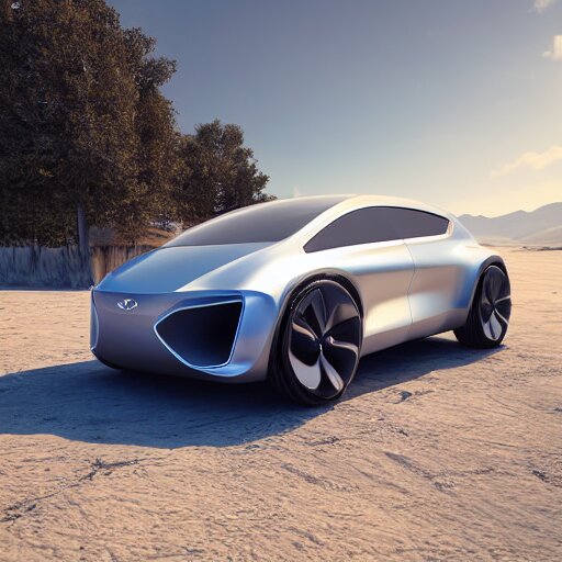 Hyundai angular concept car, 3d render, unreal engine 5, octane render, 4k, low contrast, ray tracing, serene landscape, calm, relaxing, beautiful landscape, highly detailed, high quality, product photo, hyperrealistic, concept art, symmetrical, centered, godrays