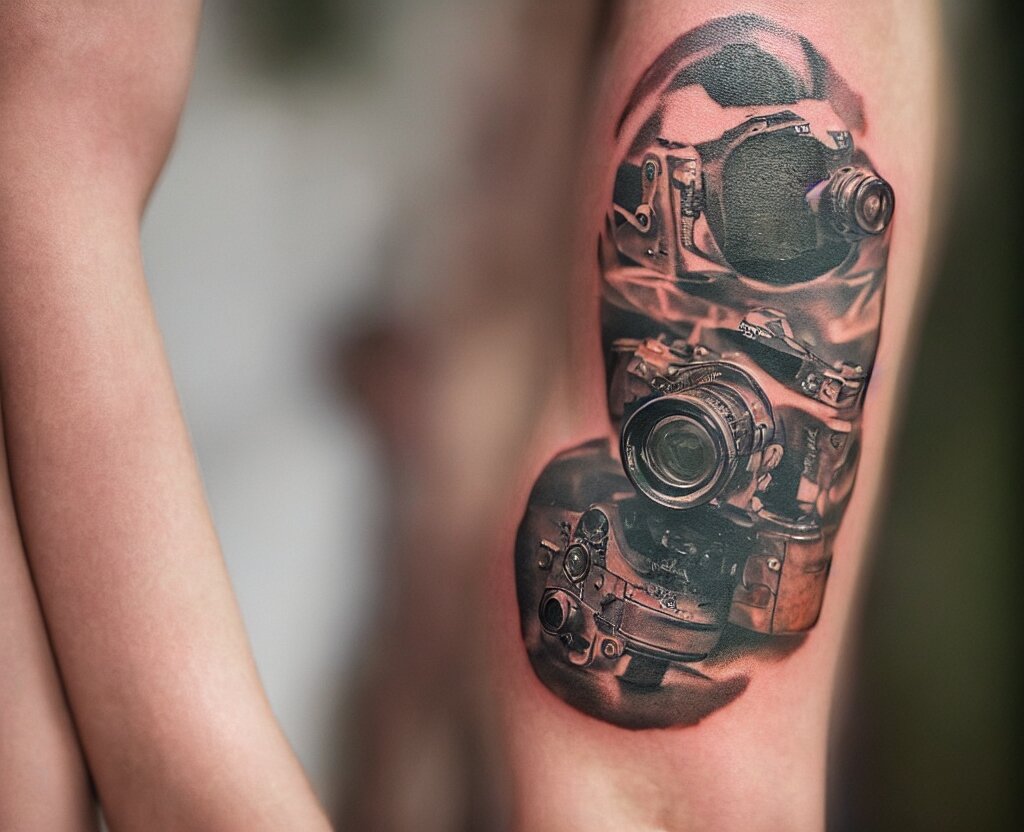 closeup tattoo that reads gm by annie leibovitz and steve mccurry, natural light canon eos c 3 0 0, ƒ 1. 8, 3 5 mm, 8 k, medium - format print 