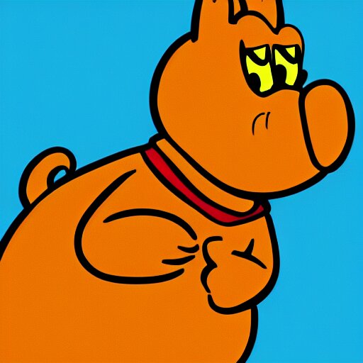 Lexica Garfield drawn by meatcanyon, 4 k, high resolution