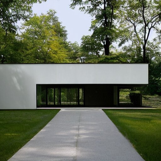 house designed by ludwig mies van der rohe 