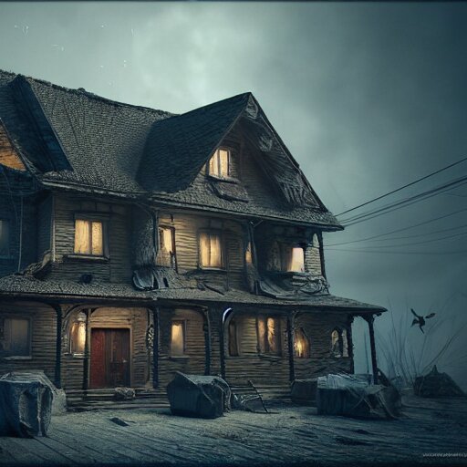 Homeloaf, ultra realistic, concept art, intricate details, eerie, highly detailed, photorealistic, octane render, 8k, unreal engine