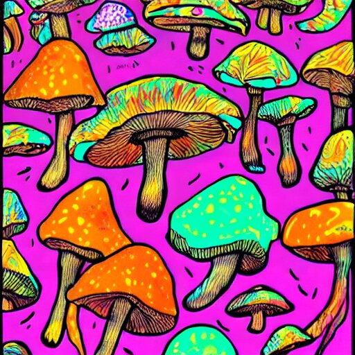 psychedelic mushrooms dream 