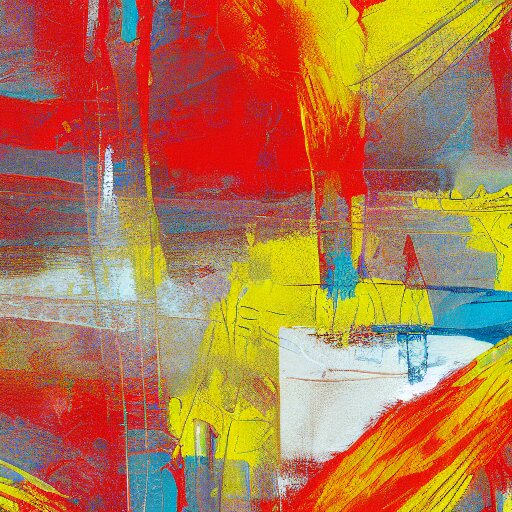 red, yellow, orange, abstract painting, wallpaper pattern 