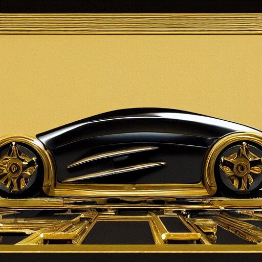 sci-fi car dynamic organic forms structure car and wall structure in the coronation of napoleon painting by Jacques-Louis David black ceramic metal material shiny gloss water reflections search pinterest keyshot product render 4k