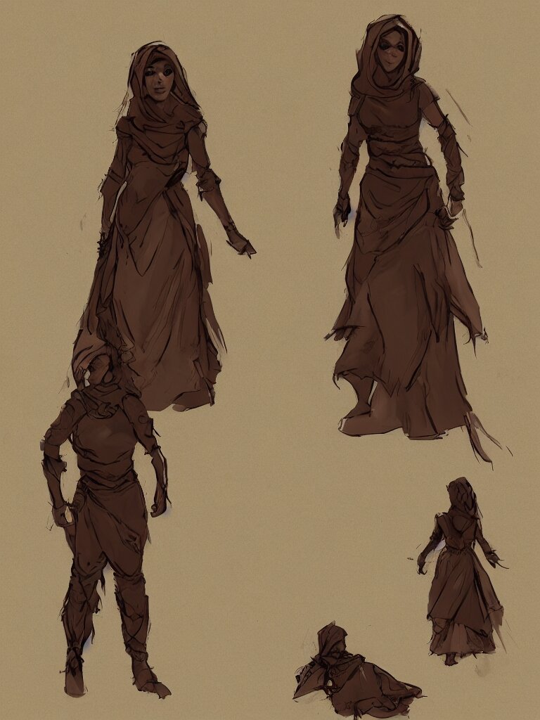 mother concept art, blunt borders, rule of thirds 