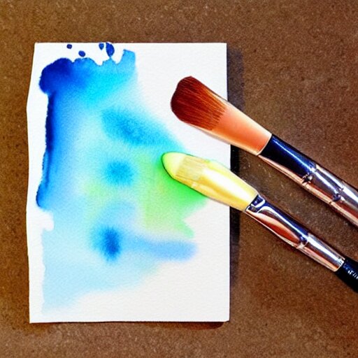 gigantic watercolor brush 