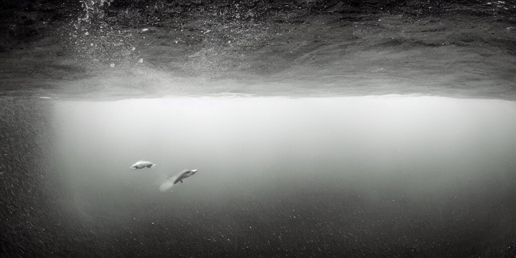 a great photograph of the most amazing golf hole in the world under water, fish everywhere, perfect light, ambient light, 5 0 mm, golf digest, top 1 0 0, fog 