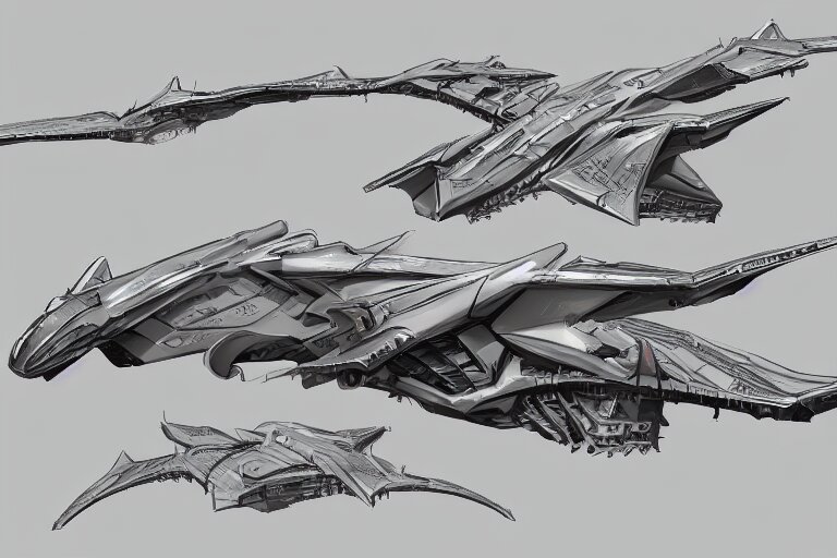 a pteranodon mecha fighter, ultra detailed engineering schematic, boeing concept art, cinematic lighting