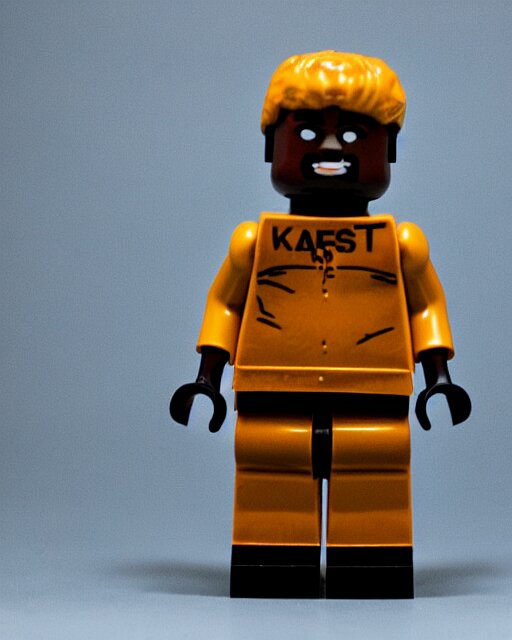 Kanye West as a Lego figure