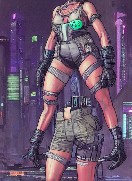 apex legends cyberpunk fitness babe. concept art by james gurney and mœbius. gorgeous face. 