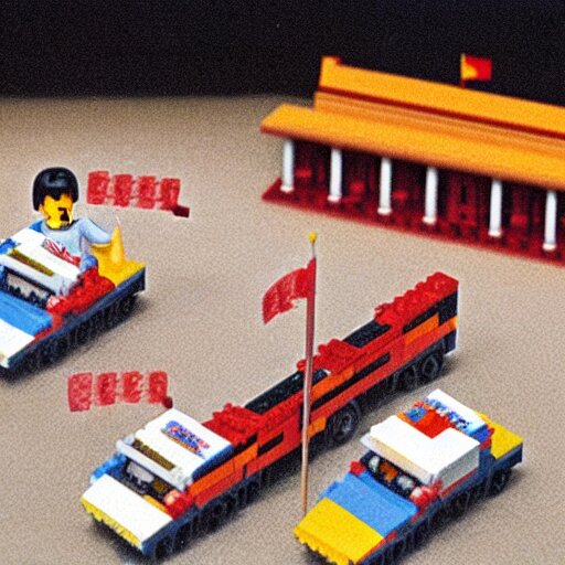 tiananmen square 1 9 8 9 lego set 