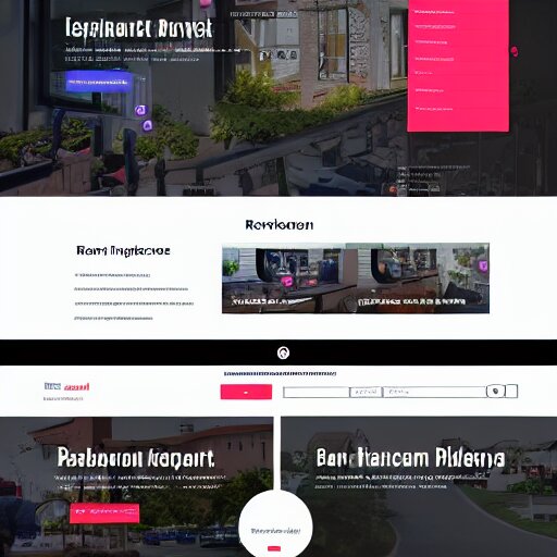 a full ux layout of clown rent service dashboard and marketplace site design, theme. 