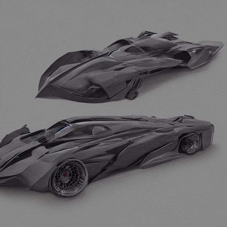 technical drawings of the batmobile as done by leonardo davinci, 8 k resolution, detailed illustration, octane render 